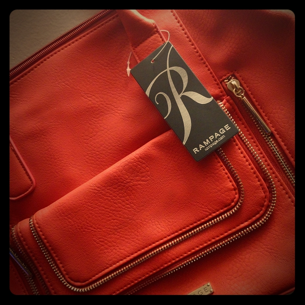 Red Rampage shoulder handbag